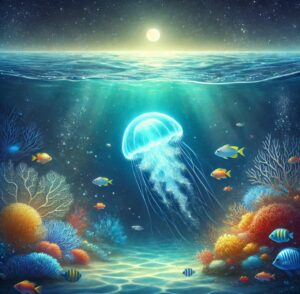 Okładka: Świetliste Tańce Oceanu
