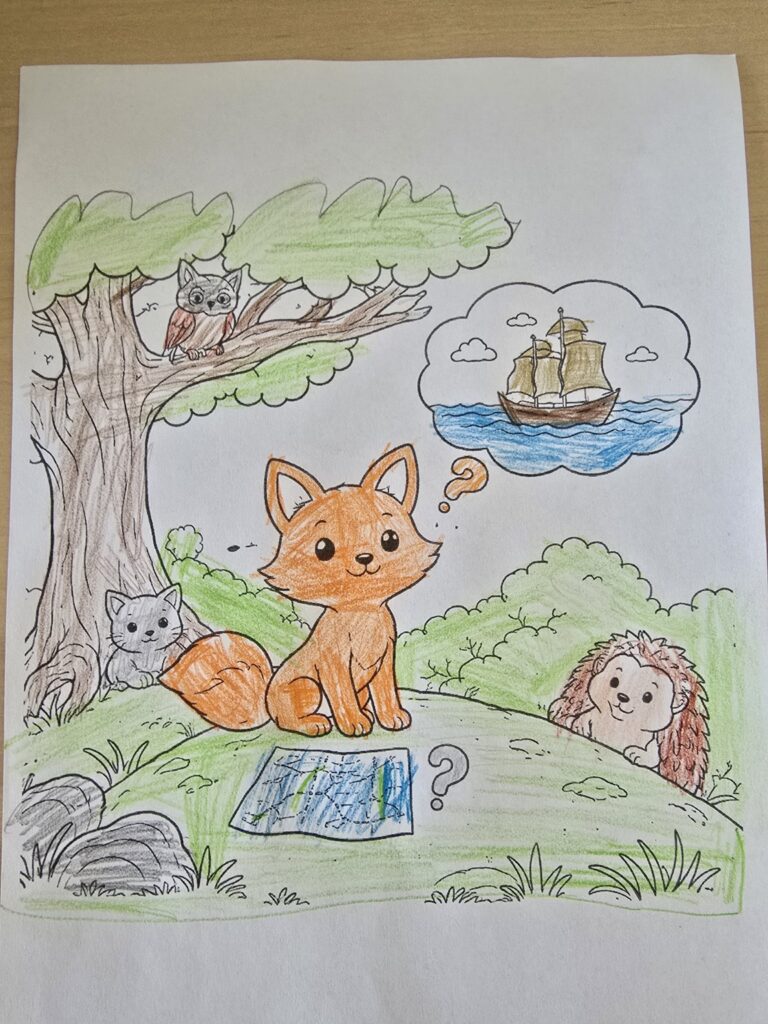 Lis, kotek, jeż i morska myśl