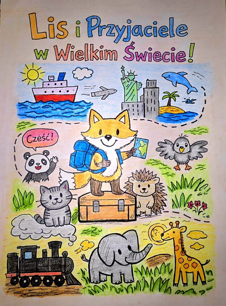 Pływający obrazek z bajki