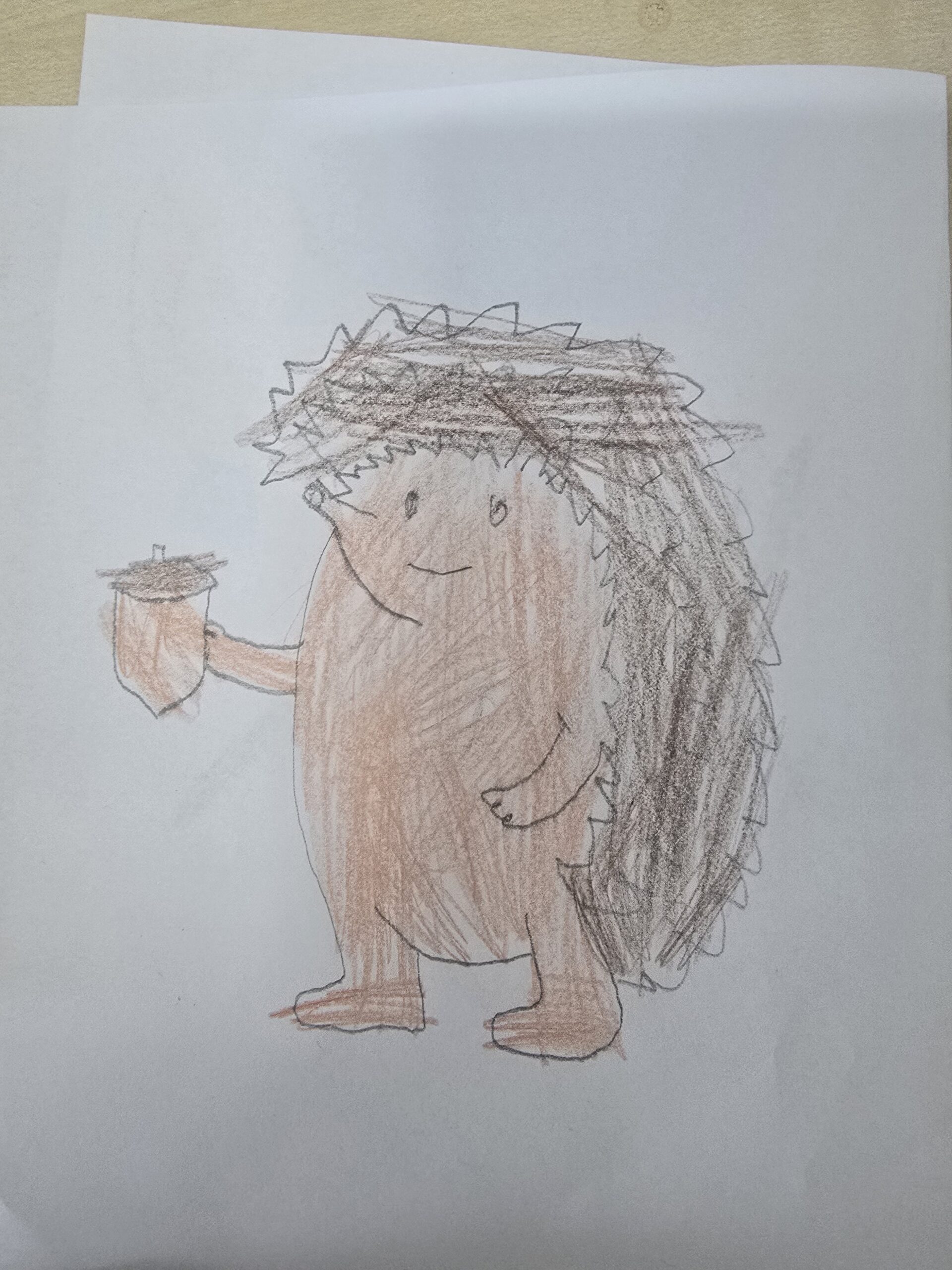 Ilustracja z bajki Lis i przyjaciele w wielkim świecie