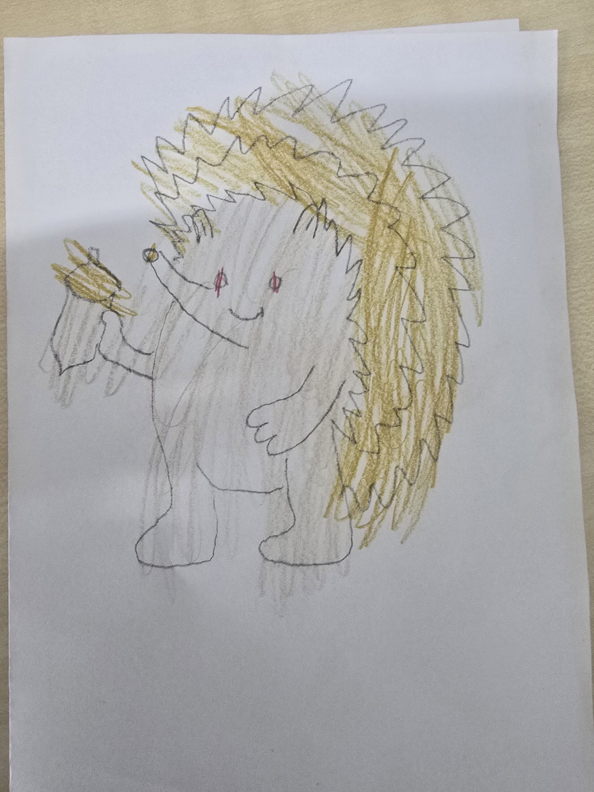 Ilustracja z bajki Lis i przyjaciele w wielkim świecie