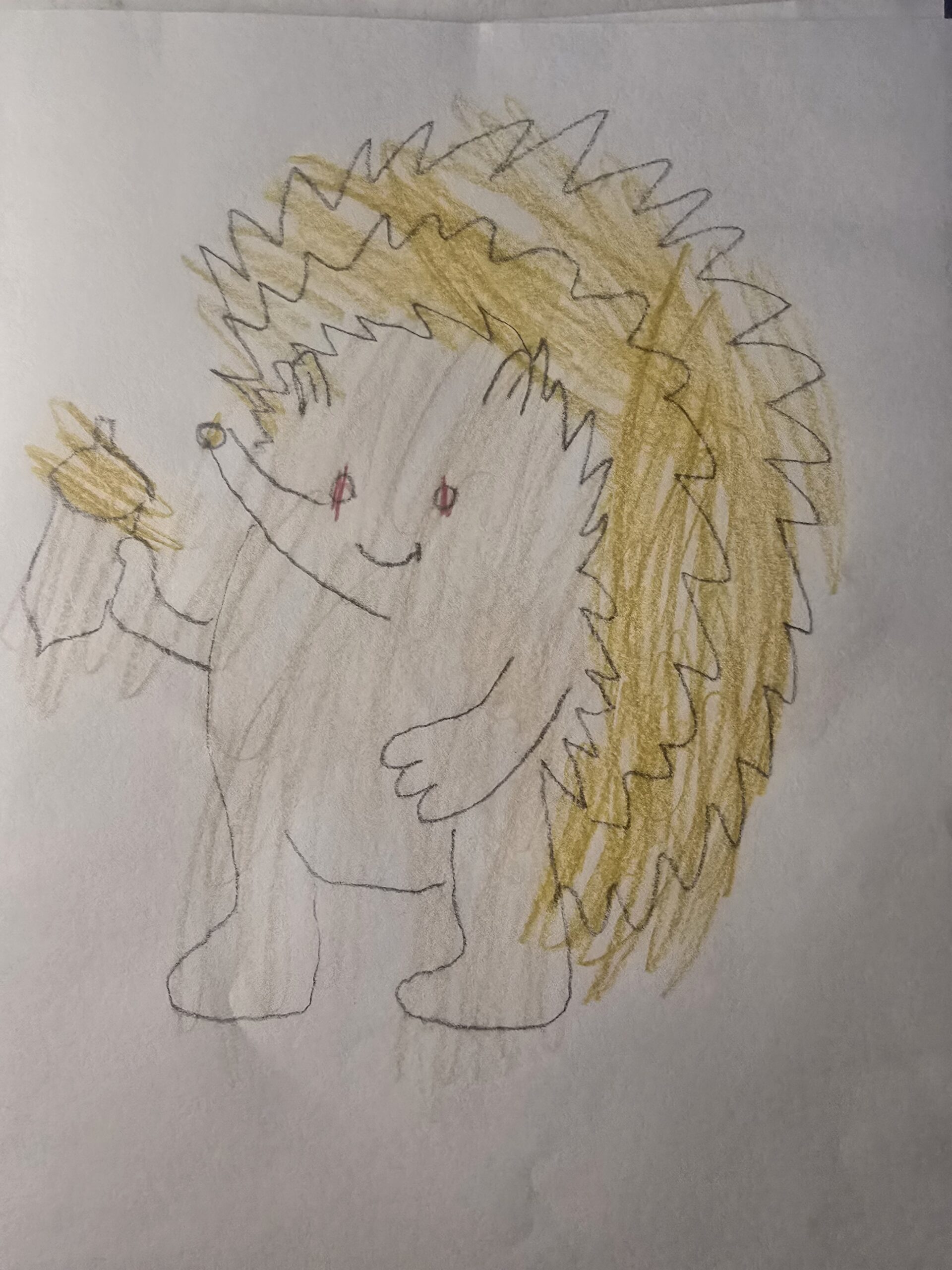 Ilustracja z bajki Lis i przyjaciele w wielkim świecie