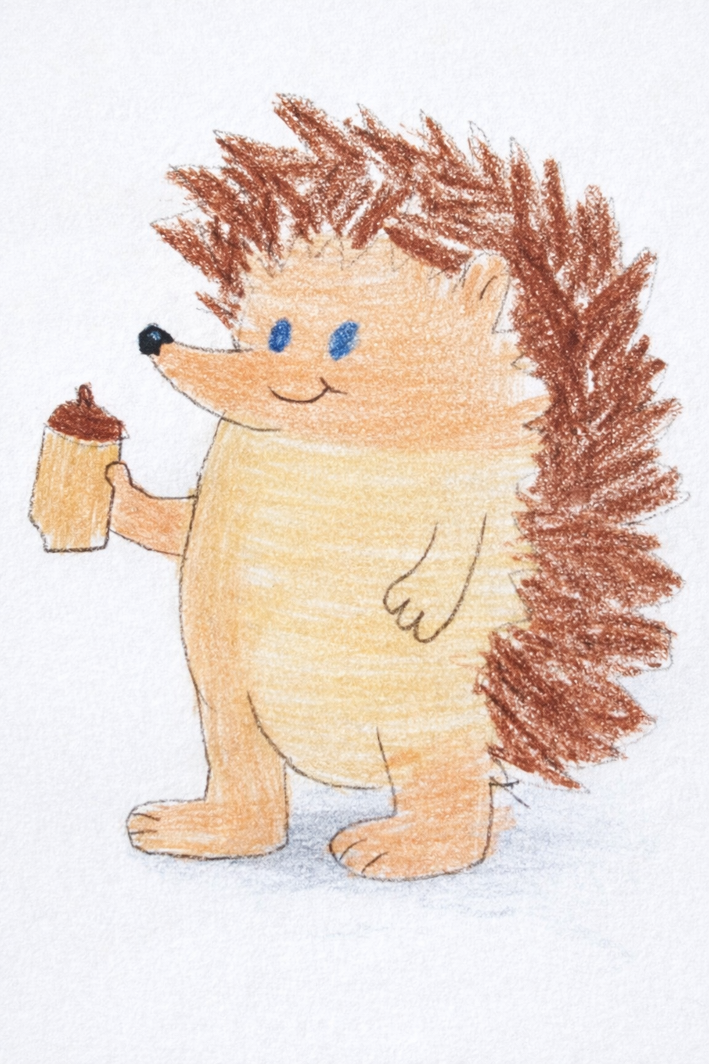 Ilustracja z bajki Lis i przyjaciele w wielkim świecie